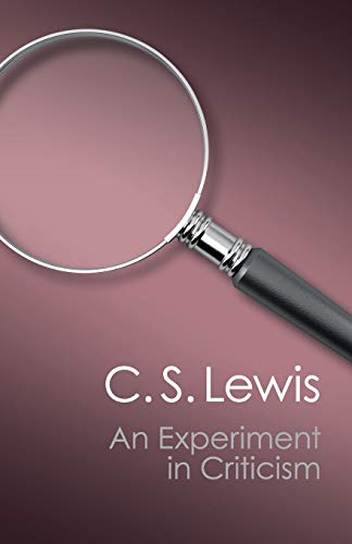 An Experiment in Criticism (Canto Classics) von Cambridge University Press