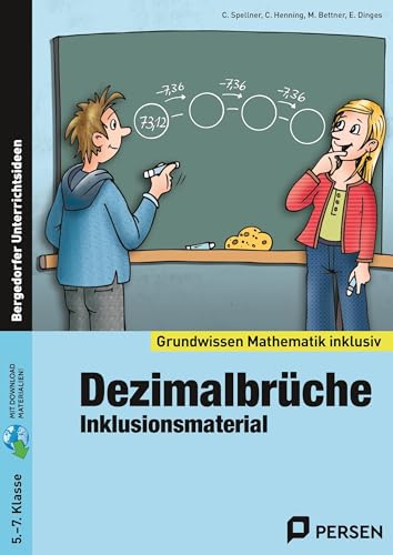 Dezimalbrüche - Inklusionsmaterial: (5. bis 7. Klasse) (Grundwissen) von Persen Verlag i.d. AAP