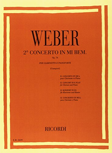 Concerto N. 2 In Mi Bem. Op. 74 (CLARINETTE) von Ricordi