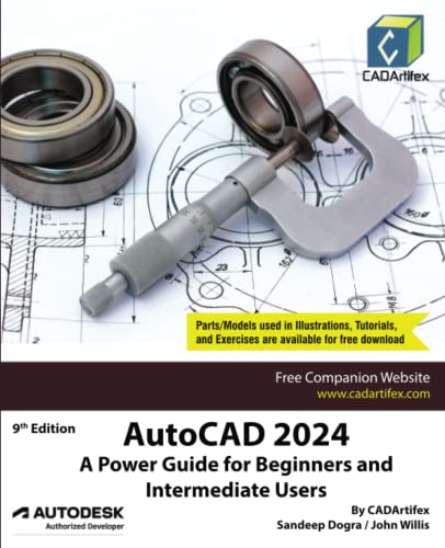 AutoCAD 2024: A Power Guide for Beginners and Intermediate Users AutoCAD 2024: A Power Guide for Beginners and Intermediate Users von Independently published