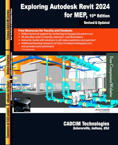 Exploring Autodesk Revit 2024 for MEP, 10th Edition von CADCIM Technologies