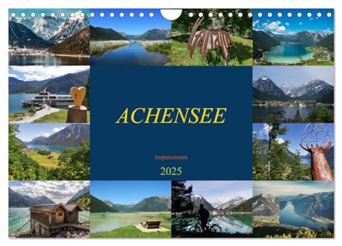 ACHENSEE Impressionen (Wandkalender 2025 DIN A4 quer), CALVENDO Monatskalender von CALVENDO