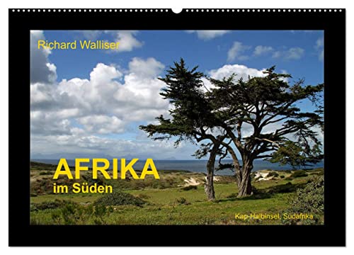 AFRIKA im Süden (Wandkalender 2026 DIN A2 quer), CALVENDO Monatskalender: Landschaften aus dem Süden Afrikas von Namibia über die Victoria-Fälle bis hinab zur Kaphalbinsel. (CALVENDO Orte) von Calvendo