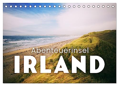Abenteuerinsel Irland (Tischkalender 2025 DIN A5 quer), CALVENDO Monatskalender von CALVENDO