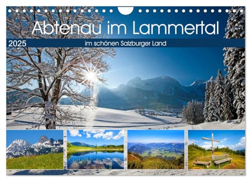 Abtenau im Lammertal (Wandkalender 2025 DIN A4 quer), CALVENDO Monatskalender von CALVENDO