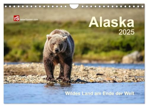 Alaska 2025 Wildes Land am Ende der Welt (Wandkalender 2025 DIN A4 quer), CALVENDO Monatskalender von CALVENDO