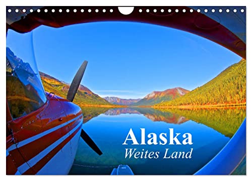 Alaska - Weites Land (Wandkalender 2025 DIN A4 quer), CALVENDO Monatskalender von CALVENDO