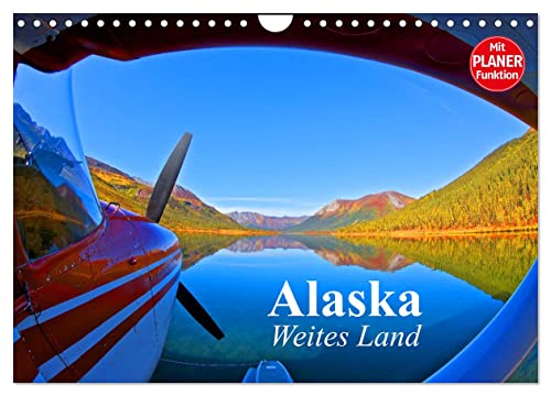 Alaska - Weites Land (Wandkalender 2025 DIN A4 quer), CALVENDO Monatskalender von CALVENDO
