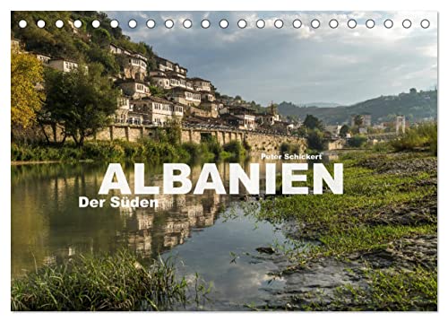 Albanien - Der Süden (Tischkalender 2025 DIN A5 quer), CALVENDO Monatskalender von CALVENDO