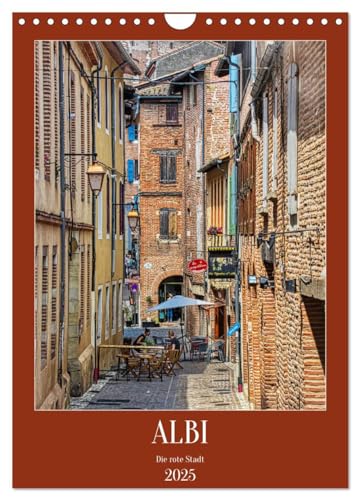 Albi - Die rote Stadt (Wandkalender 2025 DIN A4 hoch), CALVENDO Monatskalender von CALVENDO