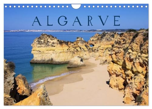 Algarve (Wandkalender 2025 DIN A4 quer), CALVENDO Monatskalender: Die Algarve, faszinierende Küste am Rande Europas. Lassen Sie sich verzaubern von ... der Süd- und Westalgarve. (CALVENDO Natur) von CALVENDO