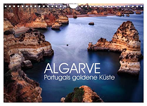 Algarve - Portugals goldene Küste (Wandkalender 2025 DIN A4 quer), CALVENDO Monatskalender von CALVENDO