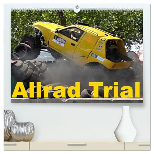 Allrad Trial (hochwertiger Premium Wandkalender 2025 DIN A2 quer), Kunstdruck in Hochglanz von CALVENDO
