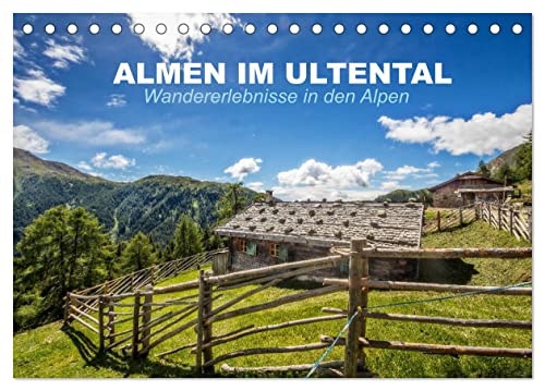 Almen im Ultental (Tischkalender 2026 DIN A5 quer), CALVENDO Monatskalender von CALVENDO