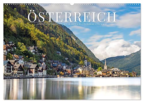 Alpenland Österreich (Wandkalender 2025 DIN A2 quer), CALVENDO Monatskalender von CALVENDO