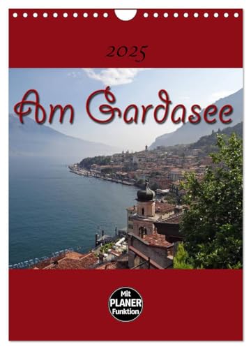 Am Gardasee (Wandkalender 2025 DIN A4 hoch), CALVENDO Monatskalender