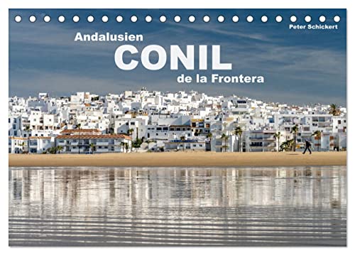 Andalusien - Conil de la Frontera (Tischkalender 2025 DIN A5 quer), CALVENDO Monatskalender von CALVENDO