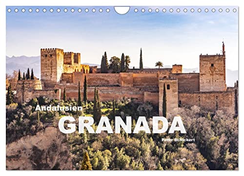 Andalusien - Granada (Wandkalender 2025 DIN A4 quer), CALVENDO Monatskalender von CALVENDO