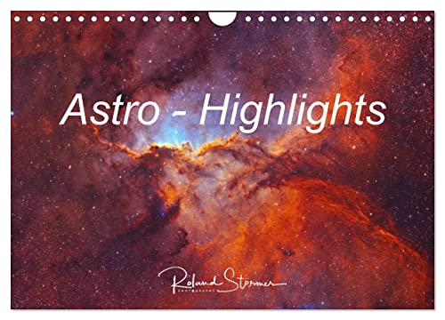 Astro - Highlights (Wandkalender 2025 DIN A4 quer), CALVENDO Monatskalender von CALVENDO