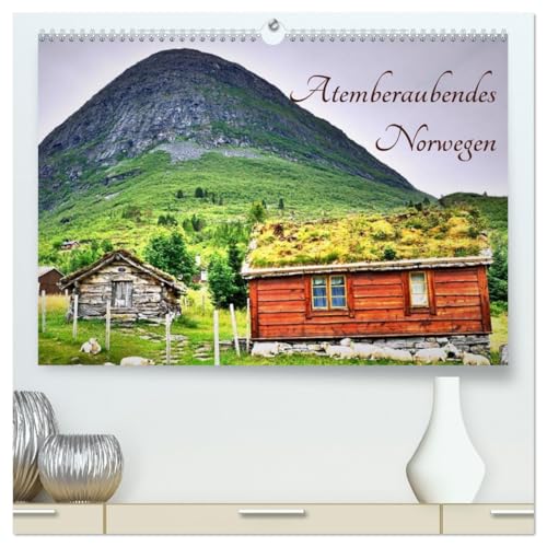 Atemberaubendes Norwegen (hochwertiger Premium Wandkalender 2026 DIN A2 quer), Kunstdruck in Hochglanz: Landschaftsaufnahmen aus Norwegen (CALVENDO Natur) von Calvendo