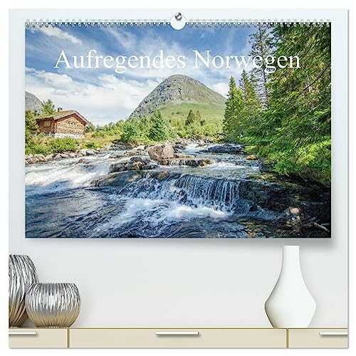 Aufregendes Norwegen (hochwertiger Premium Wandkalender 2025 DIN A2 quer), Kunstdruck in Hochglanz von CALVENDO