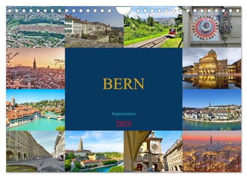 BERN Impressionen (Wandkalender 2025 DIN A4 quer), CALVENDO Monatskalender von CALVENDO