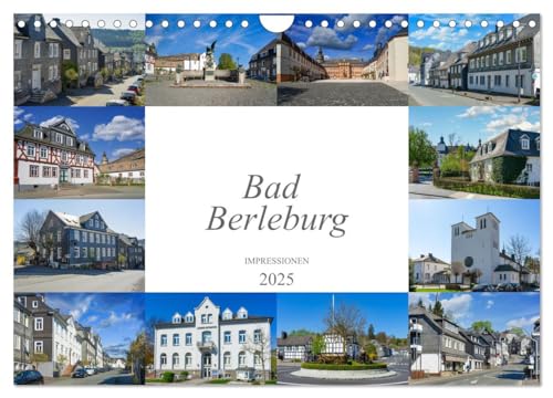 Bad Berleburg Impressionen (Wandkalender 2025 DIN A4 quer), CALVENDO Monatskalender von CALVENDO