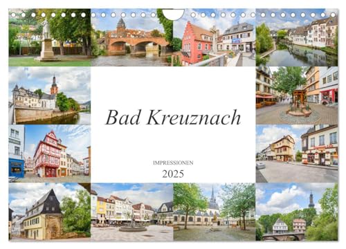 Bad Kreuznach Impressionen (Wandkalender 2025 DIN A4 quer), CALVENDO Monatskalender von CALVENDO