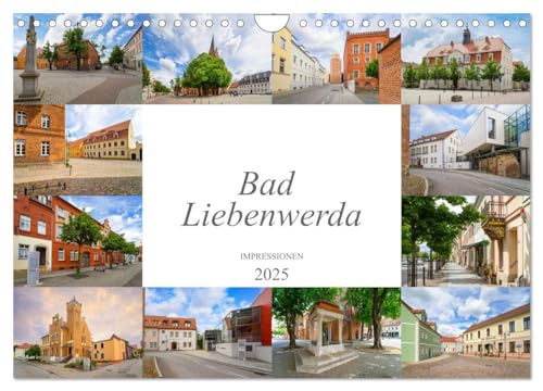 Bad Liebenwerda Impressionen (Wandkalender 2025 DIN A4 quer), CALVENDO Monatskalender von CALVENDO