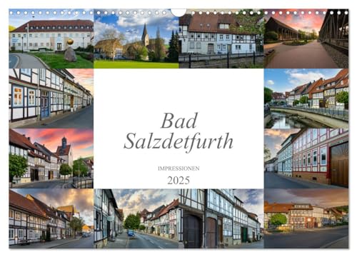 Bad Salzdetfurth Impressionen (Wandkalender 2025 DIN A3 quer), CALVENDO Monatskalender von CALVENDO