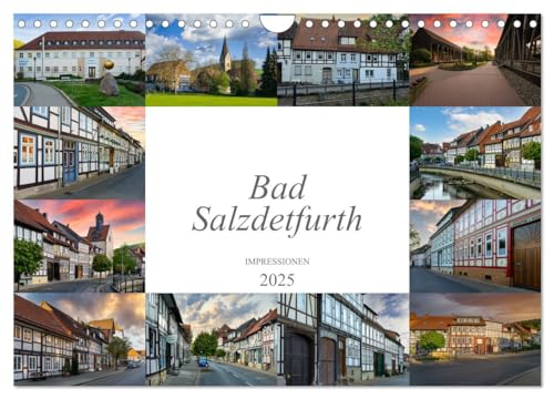 Bad Salzdetfurth Impressionen (Wandkalender 2025 DIN A4 quer), CALVENDO Monatskalender von CALVENDO