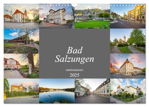 Bad Salzungen Impressionen (Wandkalender 2025 DIN A3 quer), CALVENDO Monatskalender von CALVENDO
