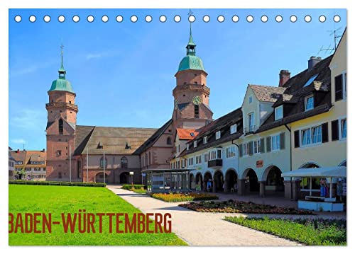 Baden-Württemberg 2025 (Tischkalender 2025 DIN A5 quer), CALVENDO Monatskalender von CALVENDO