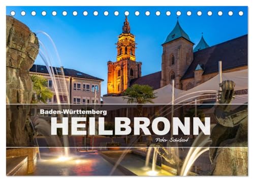 Baden-Württemberg - Heilbronn (Tischkalender 2025 DIN A5 quer), CALVENDO Monatskalender von CALVENDO