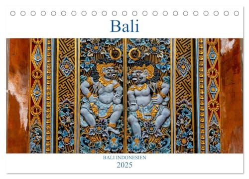 Bali Indonesien (Tischkalender 2025 DIN A5 quer), CALVENDO Monatskalender: Bali Indonesien (CALVENDO Orte) von Calvendo