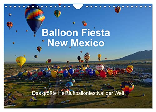 Balloon Fiesta New Mexico (Wandkalender 2025 DIN A4 quer), CALVENDO Monatskalender von CALVENDO