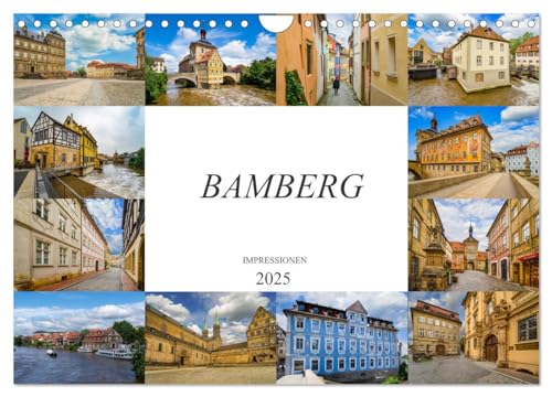 Bamberg Impressionen (Wandkalender 2025 DIN A4 quer), CALVENDO Monatskalender von CALVENDO