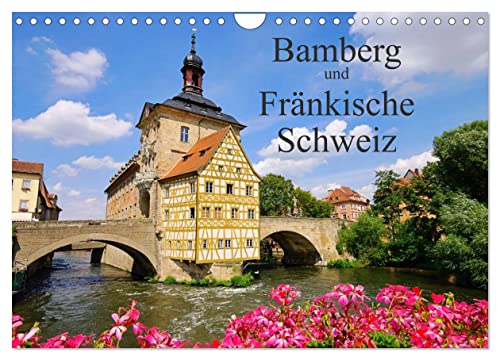 Bamberg und Fränkische Schweiz (Wandkalender 2025 DIN A4 quer), CALVENDO Monatskalender von CALVENDO