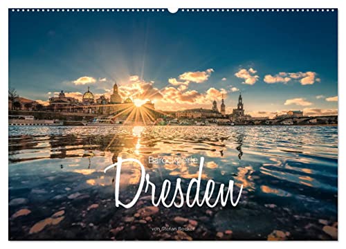 Barockperle Dresden (Wandkalender 2025 DIN A2 quer), CALVENDO Monatskalender von CALVENDO