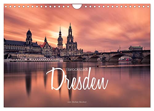 Barockstadt Dresden (Wandkalender 2025 DIN A4 quer), CALVENDO Monatskalender von CALVENDO