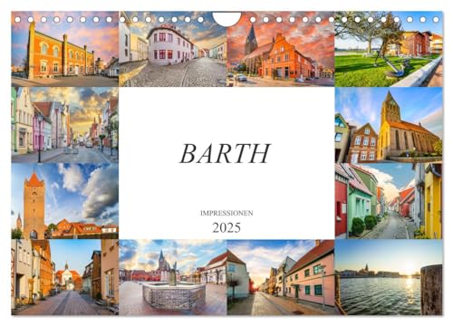 Barth Impressionen (Wandkalender 2025 DIN A4 quer), CALVENDO Monatskalender von CALVENDO
