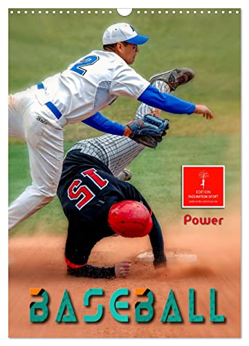 Baseball Power (Wandkalender 2025 DIN A3 hoch), CALVENDO Monatskalender von CALVENDO