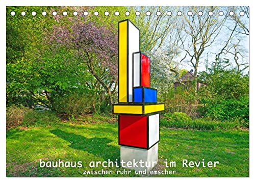 Bauhaus-Architektur im Ruhrgebiet (Tischkalender 2025 DIN A5 quer), CALVENDO Monatskalender von CALVENDO