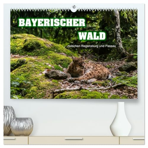 Bayerischer Wald (hochwertiger Premium Wandkalender 2026 DIN A2 quer), Kunstdruck in Hochglanz: zwischen Regensburg und Passau (CALVENDO Orte) von Calvendo