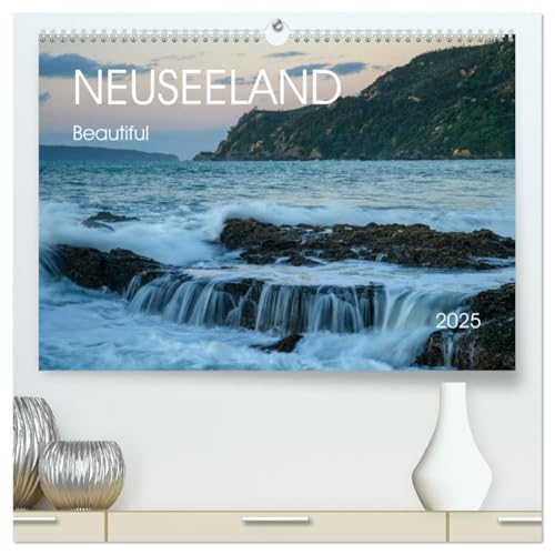 Beautiful Neuseeland (hochwertiger Premium Wandkalender 2025 DIN A2 quer), Kunstdruck in Hochglanz von CALVENDO