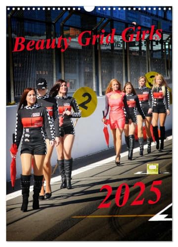 Beauty Grid Girls (Wandkalender 2025 DIN A3 hoch), CALVENDO Monatskalender von CALVENDO