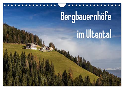 Bergbauernhöfe im Ultental (Wandkalender 2026 DIN A4 quer), CALVENDO Monatskalender: Tradition eines Tales (CALVENDO Natur) von Calvendo