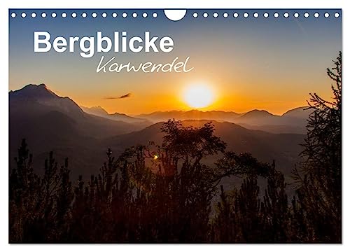 Bergblicke - Karwendel (Wandkalender 2025 DIN A4 quer), CALVENDO Monatskalender von CALVENDO