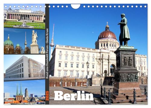Berlin - Rund ums Humboldt Forum (Wandkalender 2025 DIN A4 quer), CALVENDO Monatskalender von CALVENDO