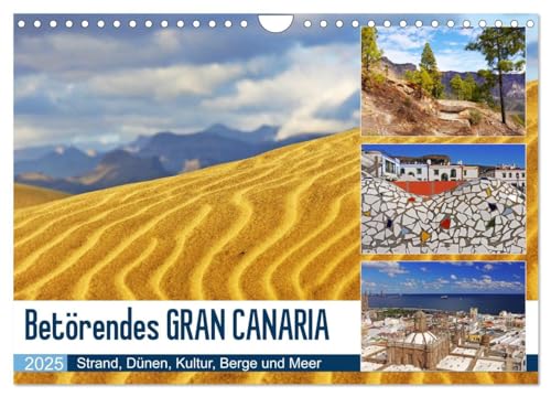 Betörendes Gran Canaria (Wandkalender 2025 DIN A4 quer), CALVENDO Monatskalender von CALVENDO